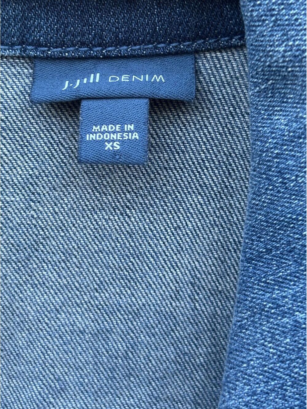 j.jill Denim Jacket Size XS - Picture 3 of 3